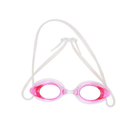 Очки для плавания PlayToday бело-розовые 12221102