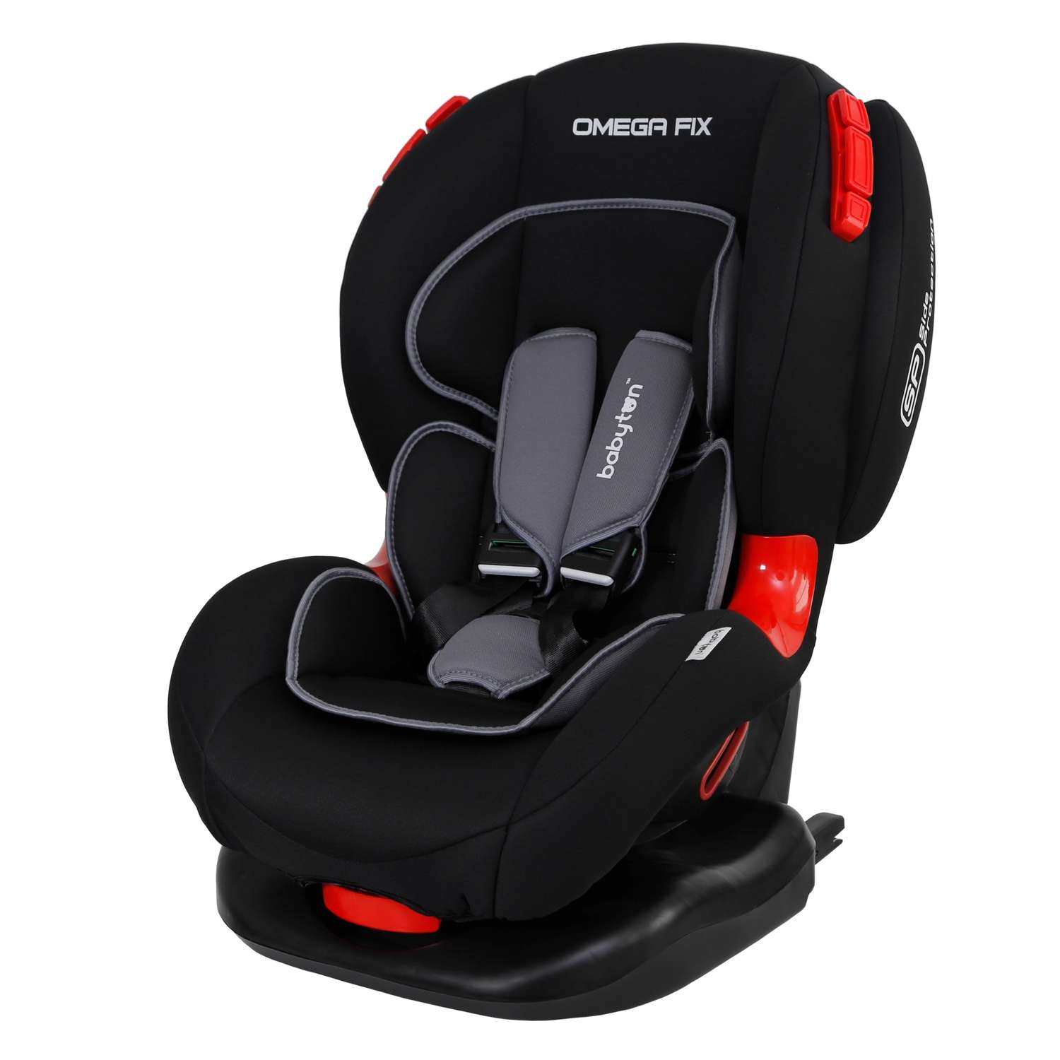 Автокресло Babyton Omega Fix Black-Grey Isofix 1/2 (9-25 кг) - фото 21
