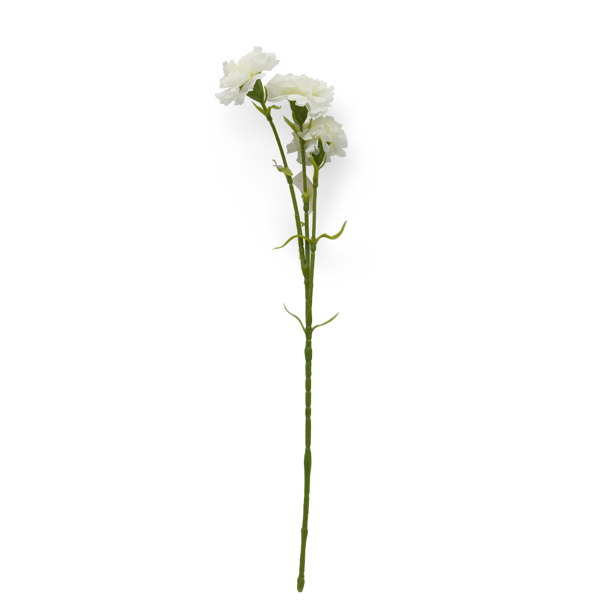 Цветок искусственный Astra Craft Гвоздика 60 см цвет белый - фото 3