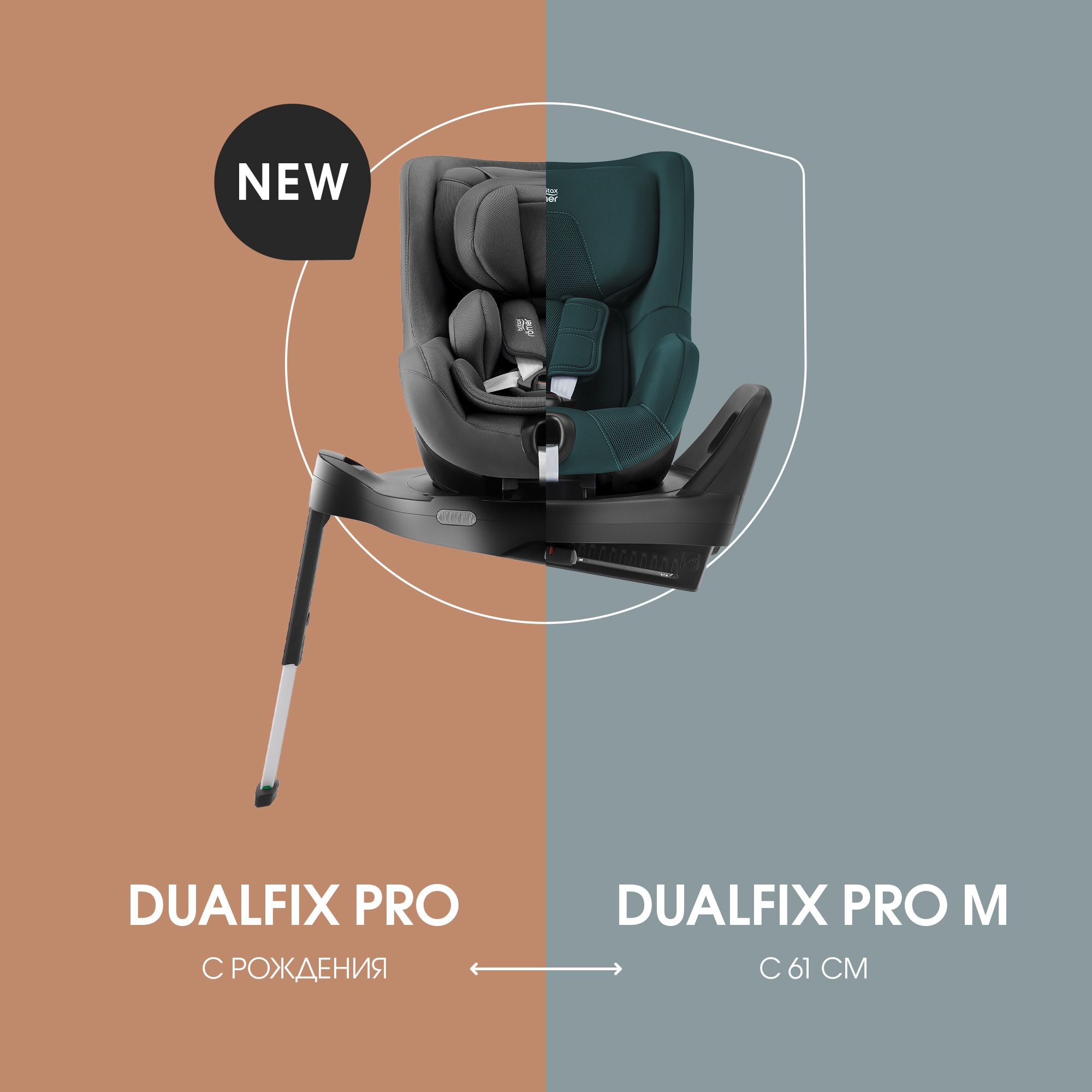 Детское автокресло Britax Roemer Dualfix PRO Classic Deep Grey с рождения до 4 лет ростом 40-105 см до 19 кг - фото 14