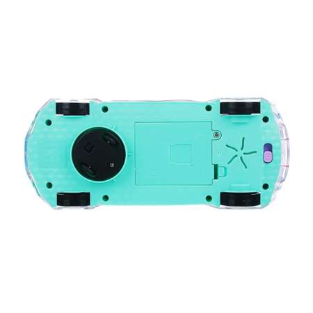 Машинка Игроленд интерактивная с прозрачным кузовом со светом и звуком