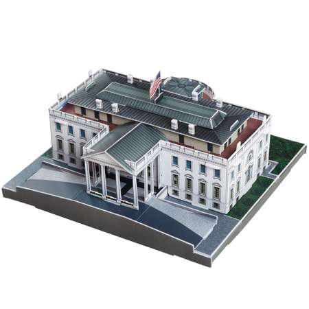Сборная модель Умная бумага Города в миниатюре Белый дом 599