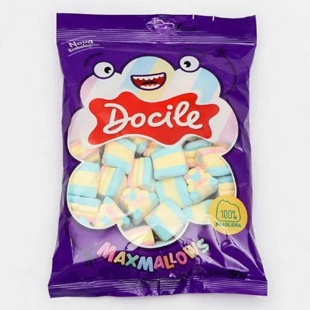 Зефир Docile Maxmallows медвежата ванильные 250 гр