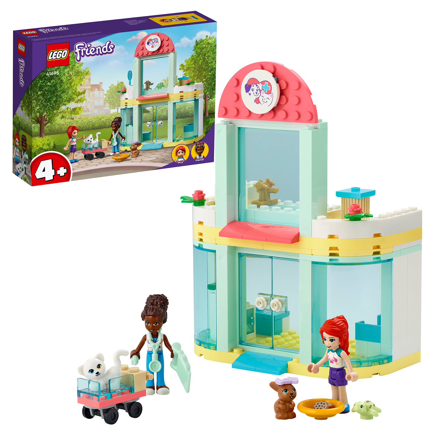 Конструктор LEGO Friends Клиника для домашних животных 41695 - фото 1