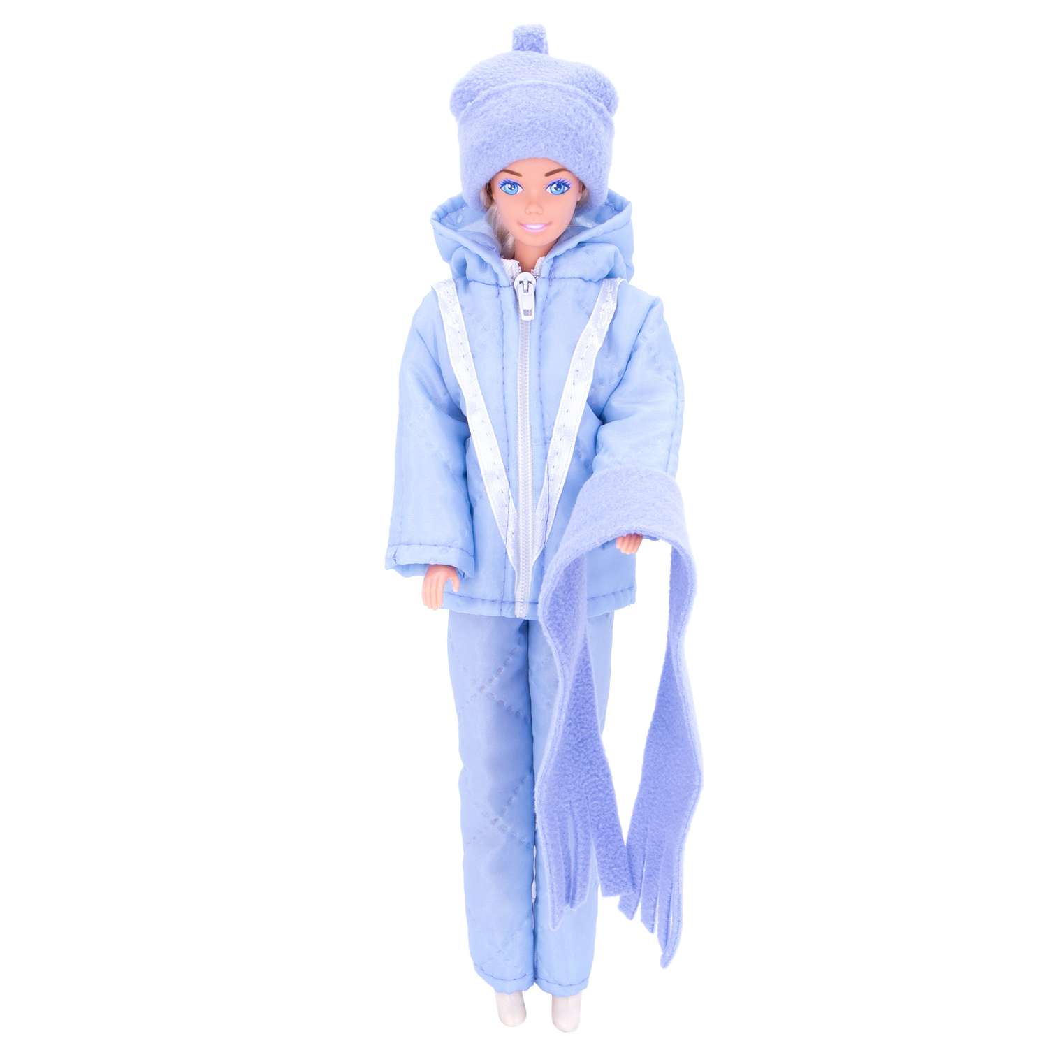 Комплект одежды Модница для куклы 29 см из синтепона 1404 голубой 1404голубой - фото 1