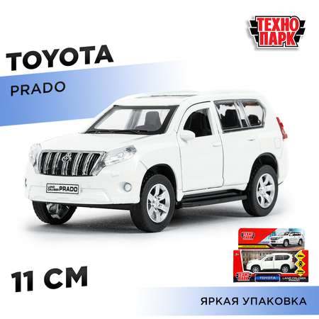 Автомобиль Технопарк Toyota Prado белый