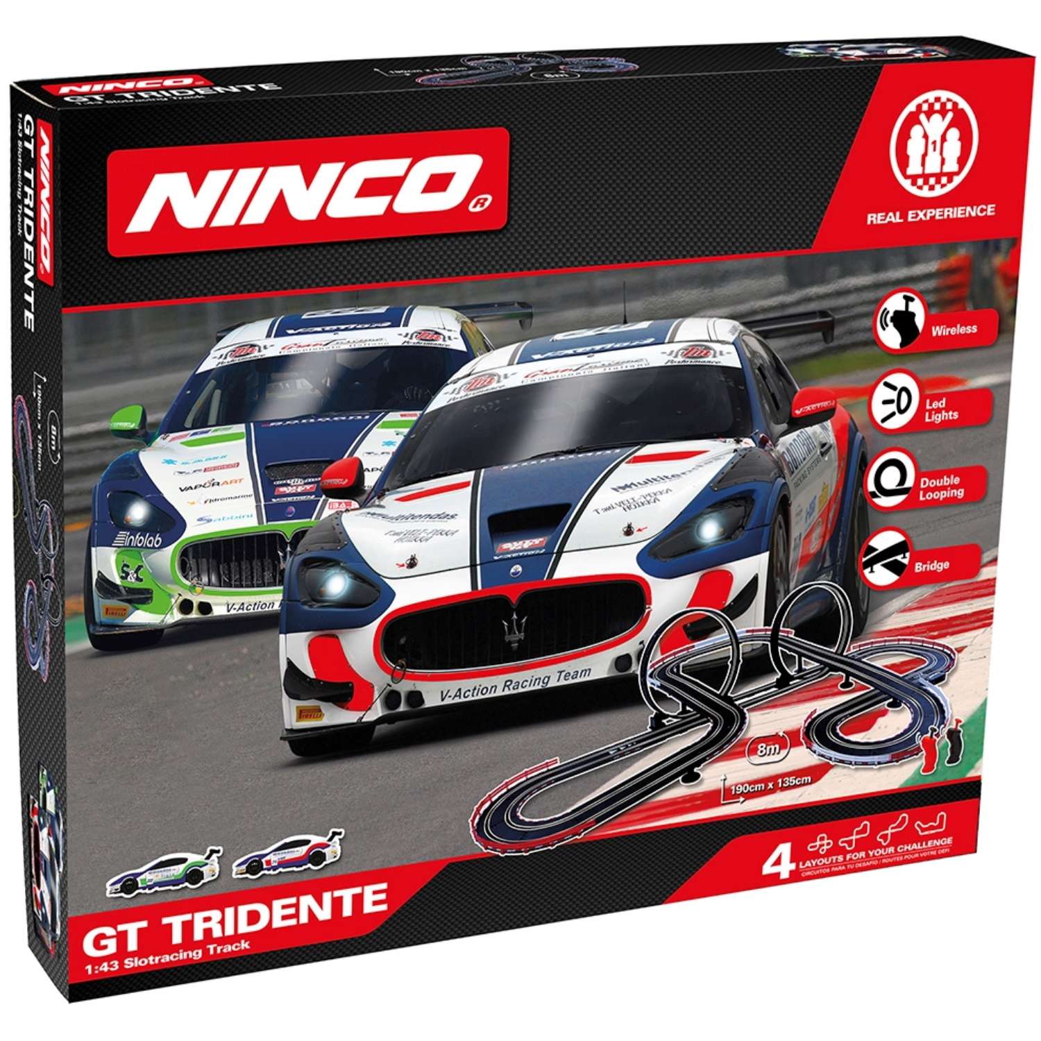 Автотрек Ninco GT Tridente 1:43 91016 - фото 2