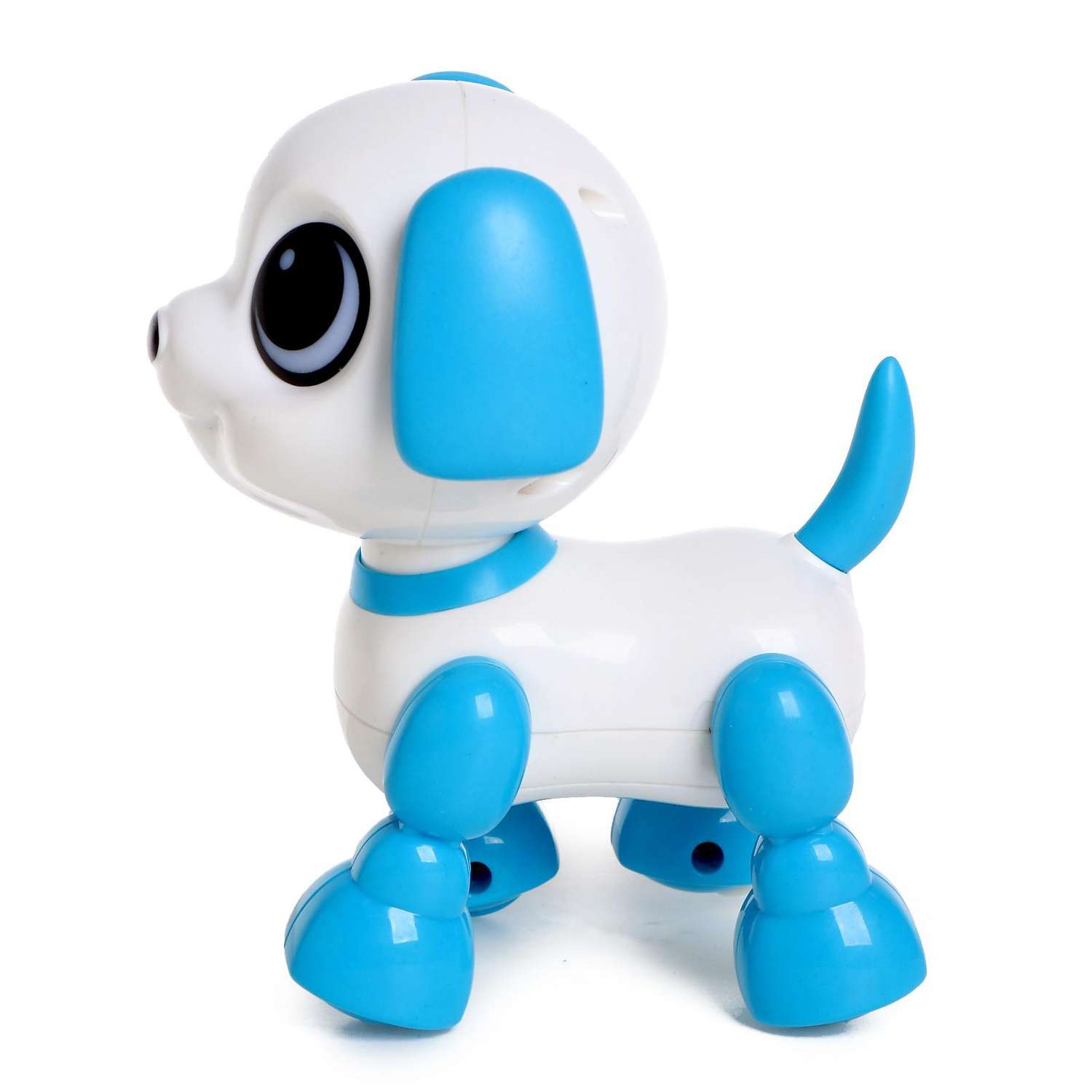 Робот IQ BOT питомец Щеночек световые и звуковые эффекты голубой - фото 2