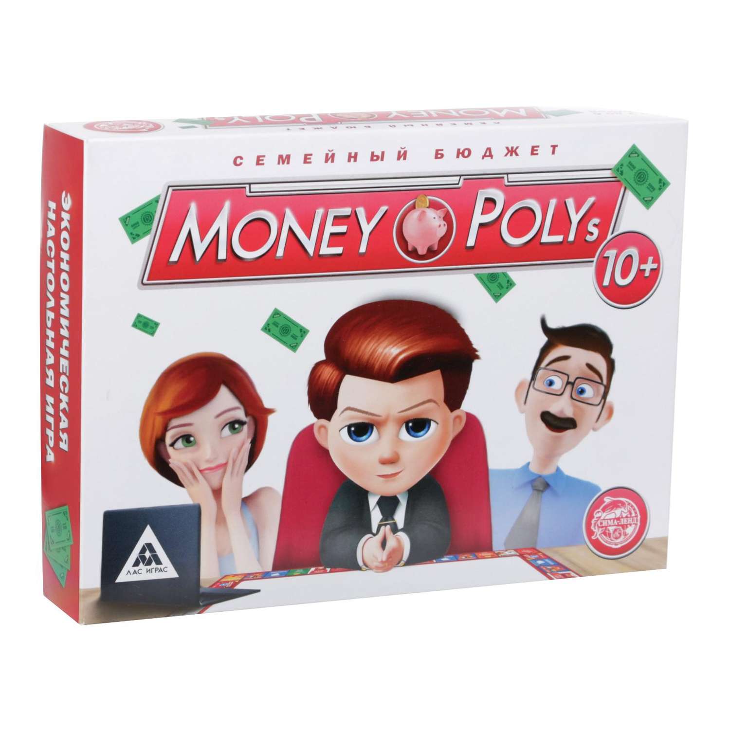 Экономическая игра Лас Играс Money Polys Семейный бюджет - фото 1