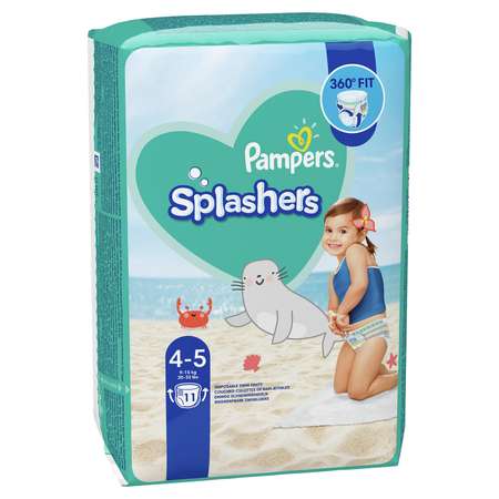 Трусики для плавания Pampers Splashers 4-5 9-15кг 11шт