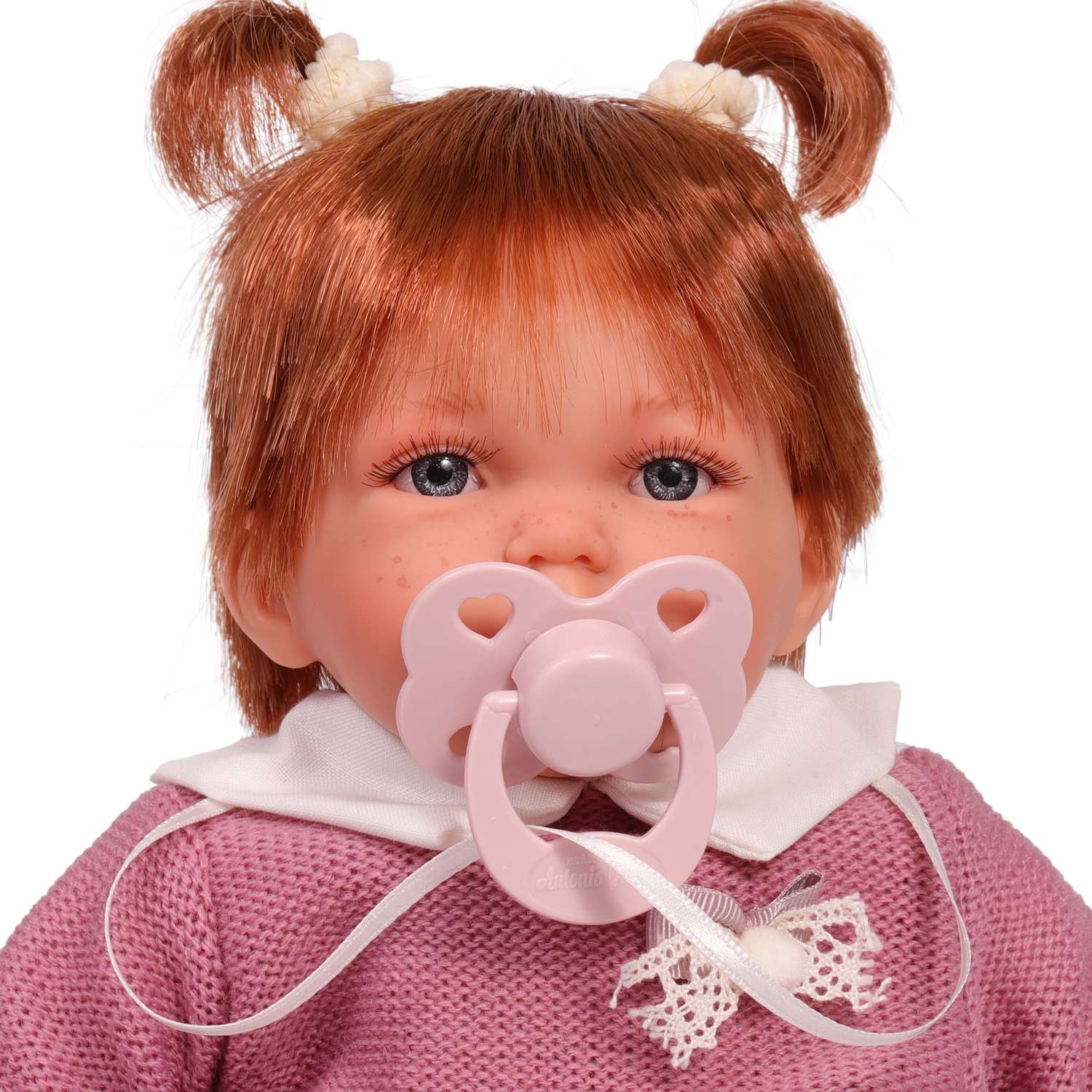 Кукла озвученная Antonio Juan Эмма в розовом 27 см мягконабивная 12136 - фото 6
