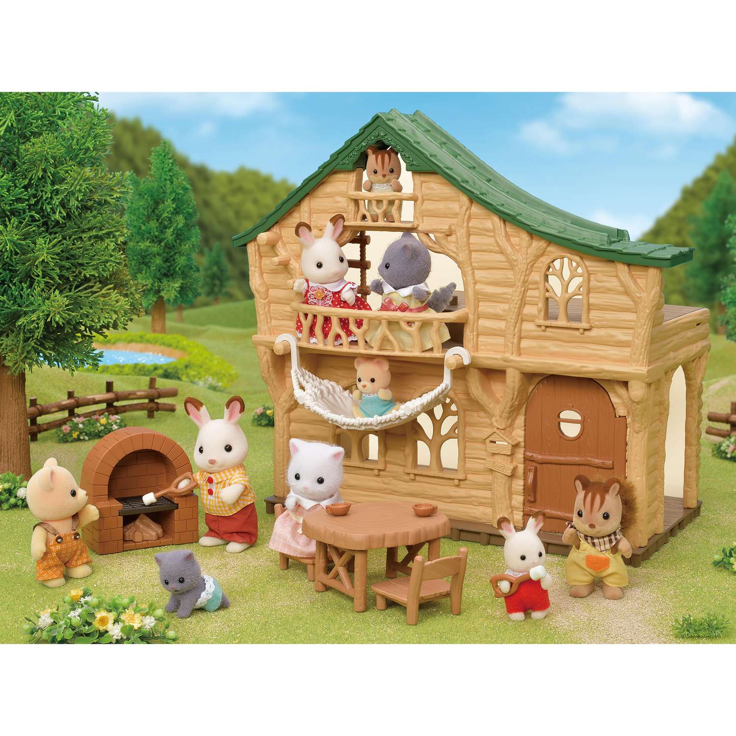 Набор Sylvanian Families Домик на озере 5451 5451 - фото 4