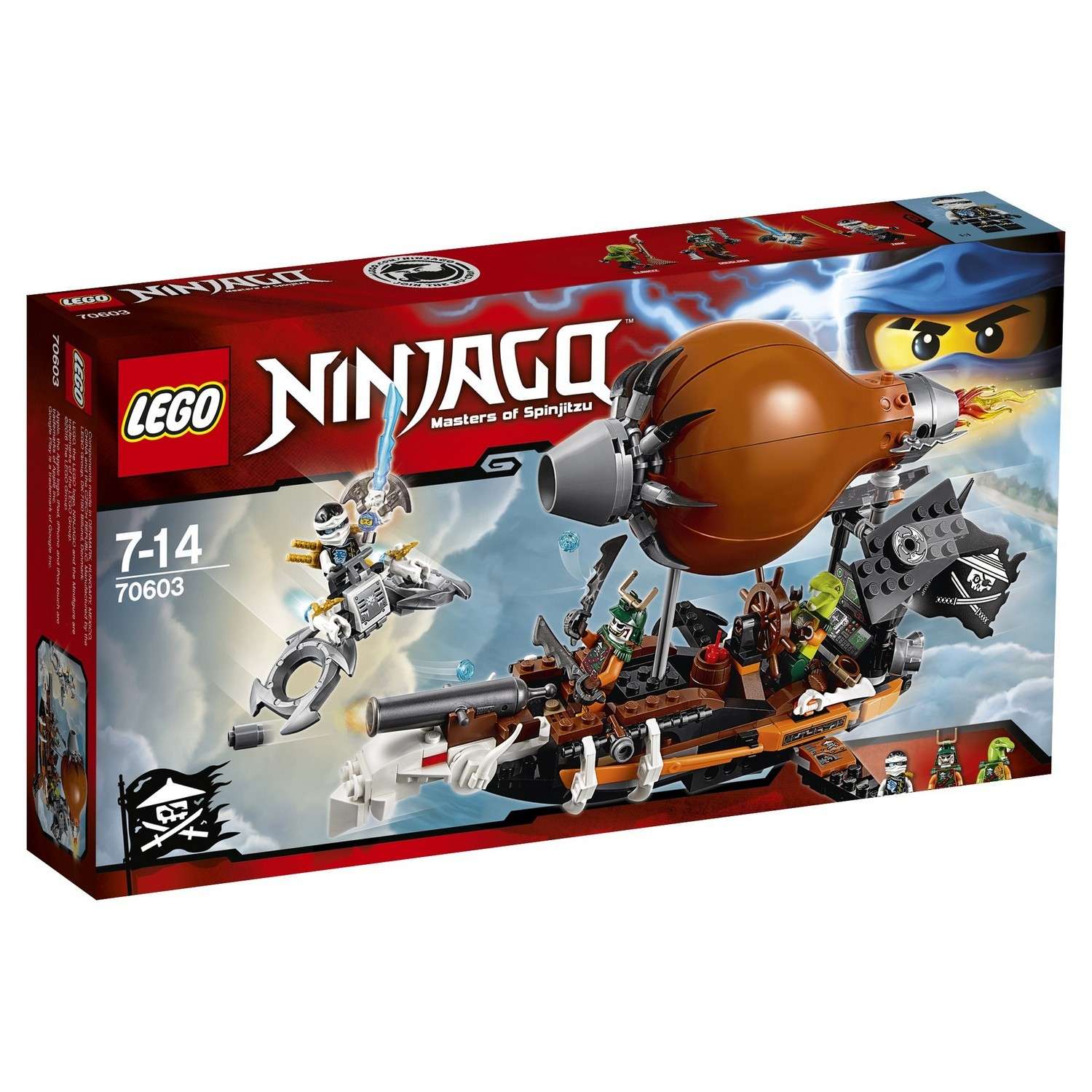 Конструктор LEGO Ninjago Дирижабль-штурмовик (70603) - фото 2