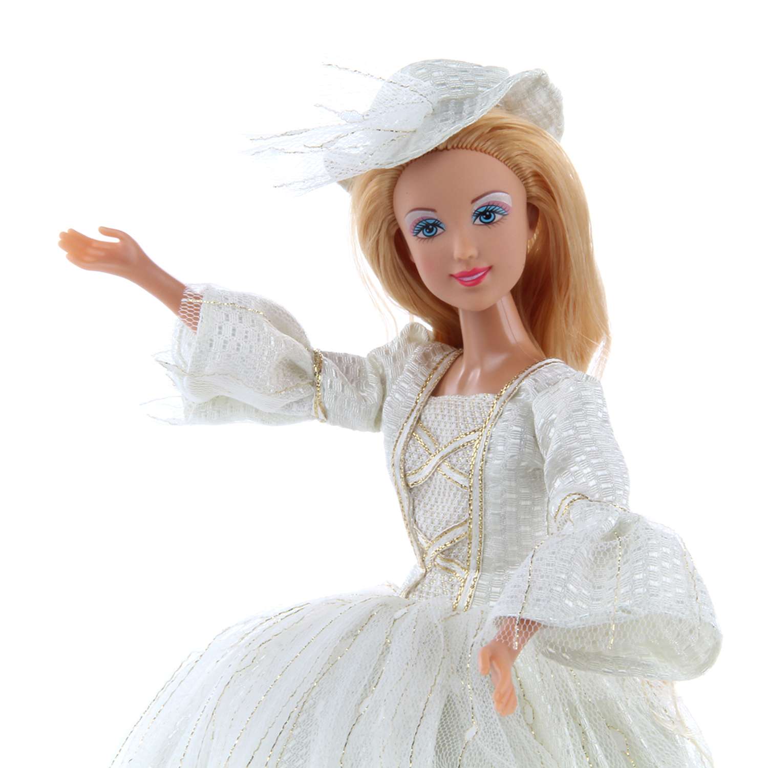 Кукла модель Барби Veld Co в свадебном платье 125522 - фото 3