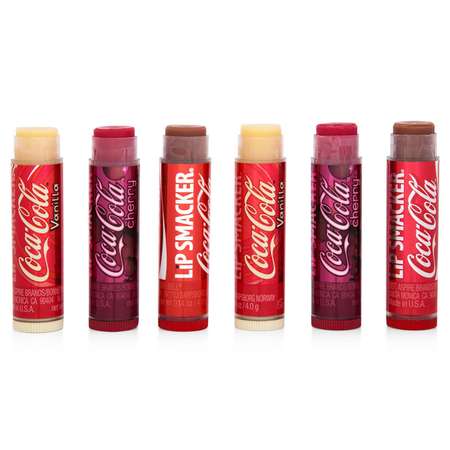 Набор бальзамов для губ Lip Smacker Coca-Cola Annual Tin-Pixel 6шт E88871
