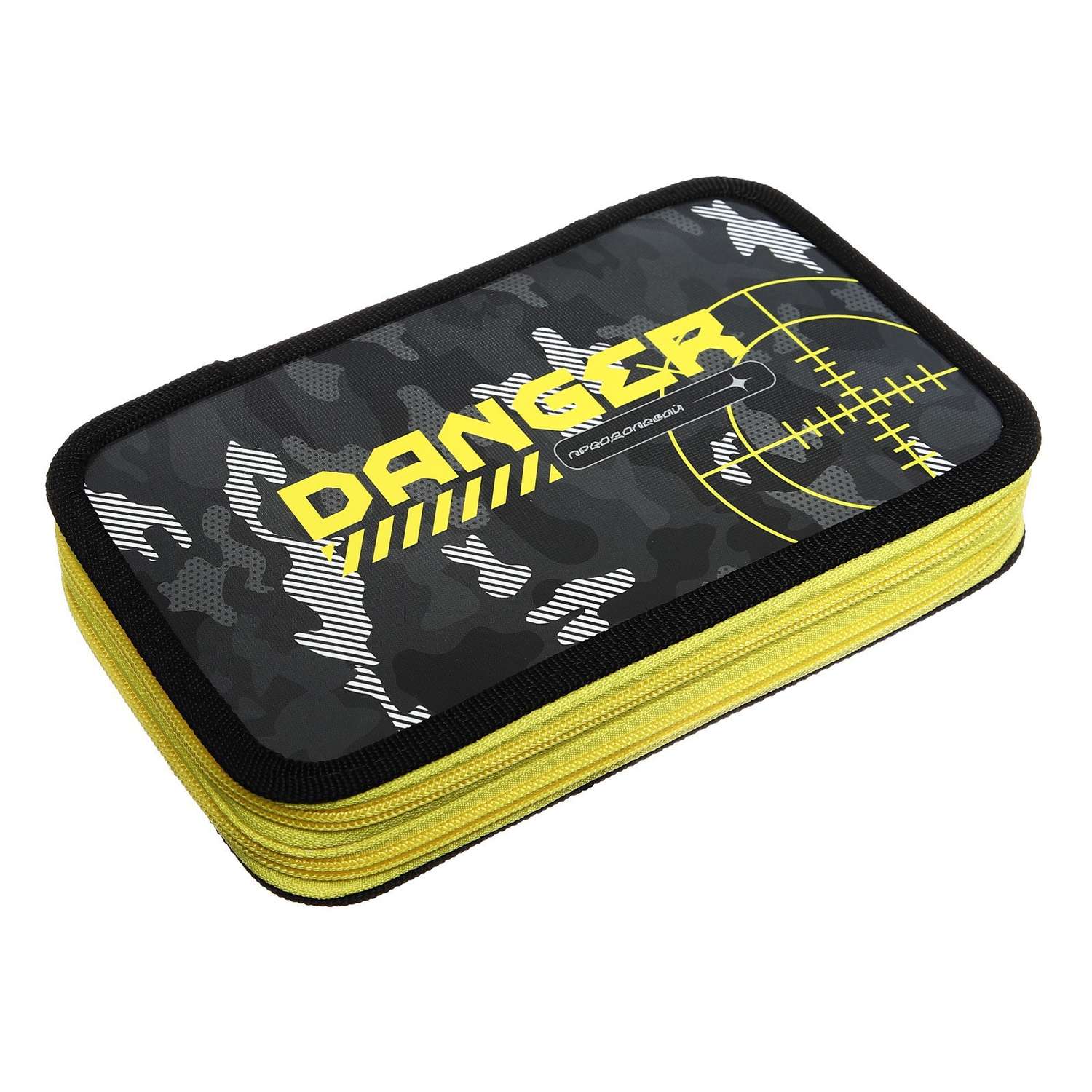 Пенал Sima-Land «Danger» ламинированный картон 30П26/2/set - фото 3
